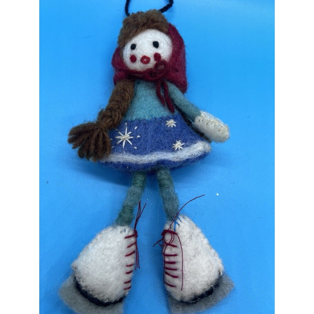 Felt Fairy/Angel Handmade Doll Gift Stocking Filler christmas ornament skater